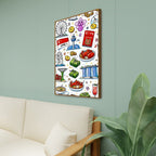 Custom Frameable Canvas Prints Wall Art (Vertical)
