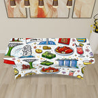 Custom Stretch Table Cloth Rectangle Table Covers