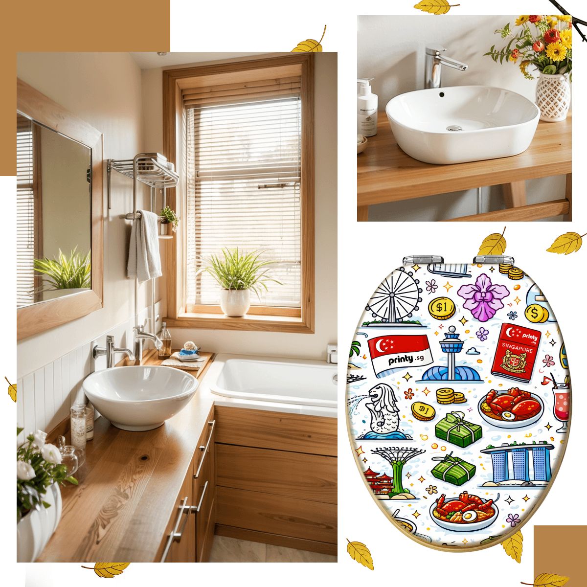 Custom Wood Toilet Seat V-Shaped