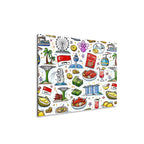 Custom Rectangular Acrylic Wall Art Prints with Hook (5:4)
