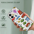 Custom iPhone 17 TPU Black Phone Case