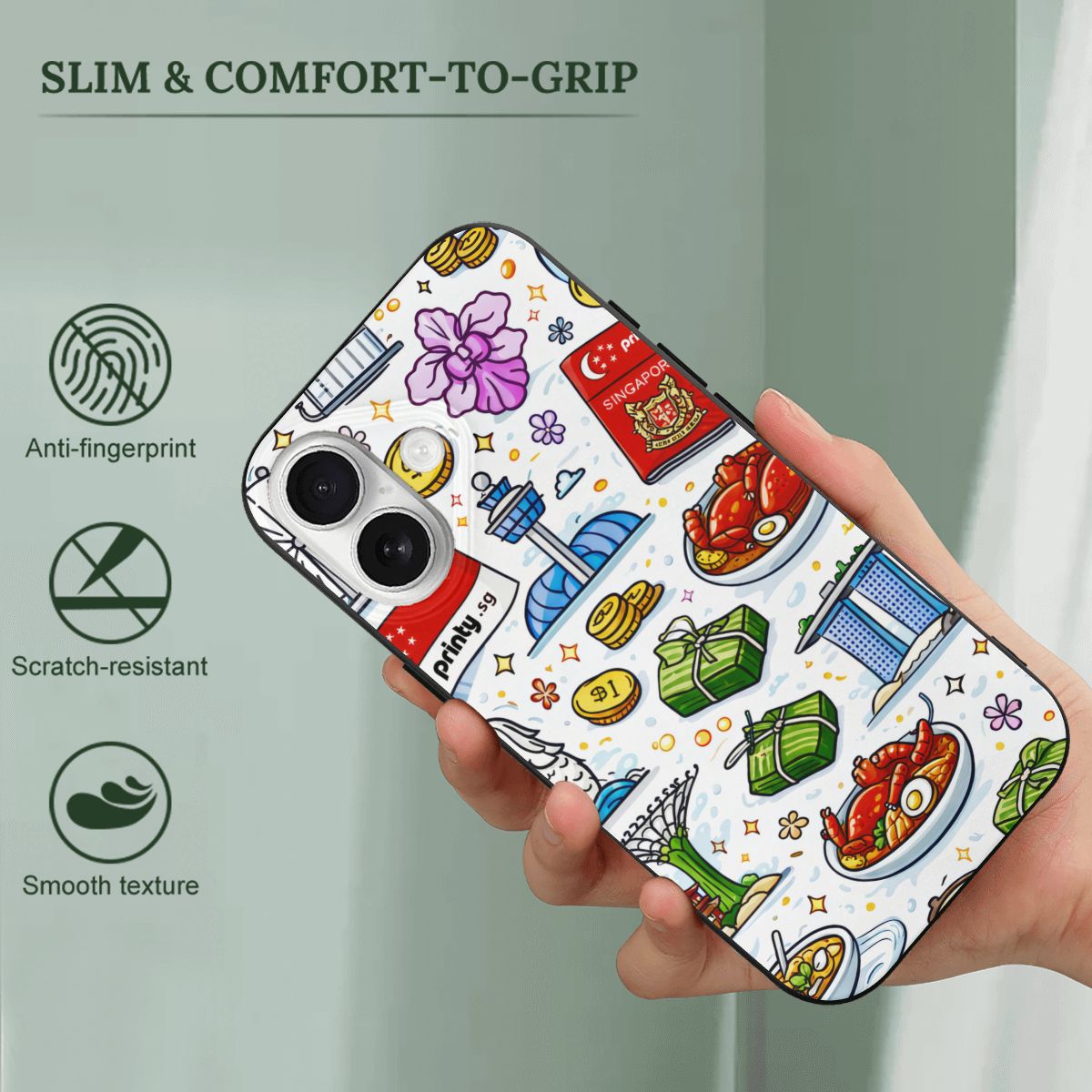 Custom iPhone 17 TPU Black Phone Case