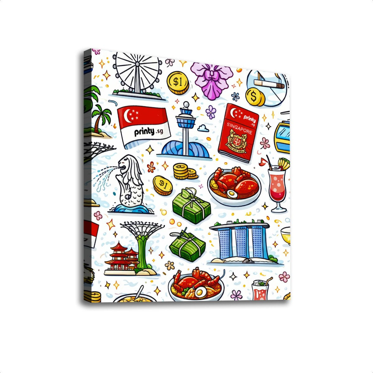 Custom Square Canvas Prints Wall Art