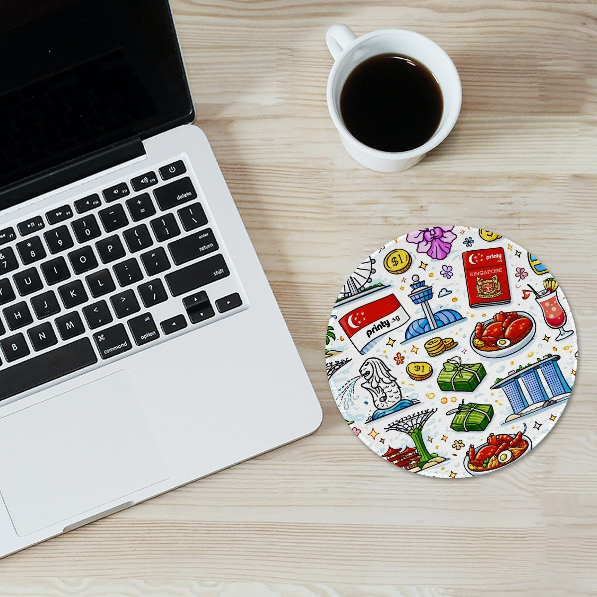 Custom Round Mouse Pad 7.9"
