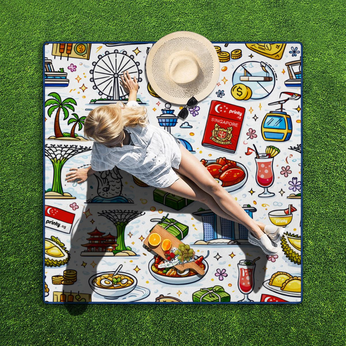 Custom Outdoor Picnic Blanket