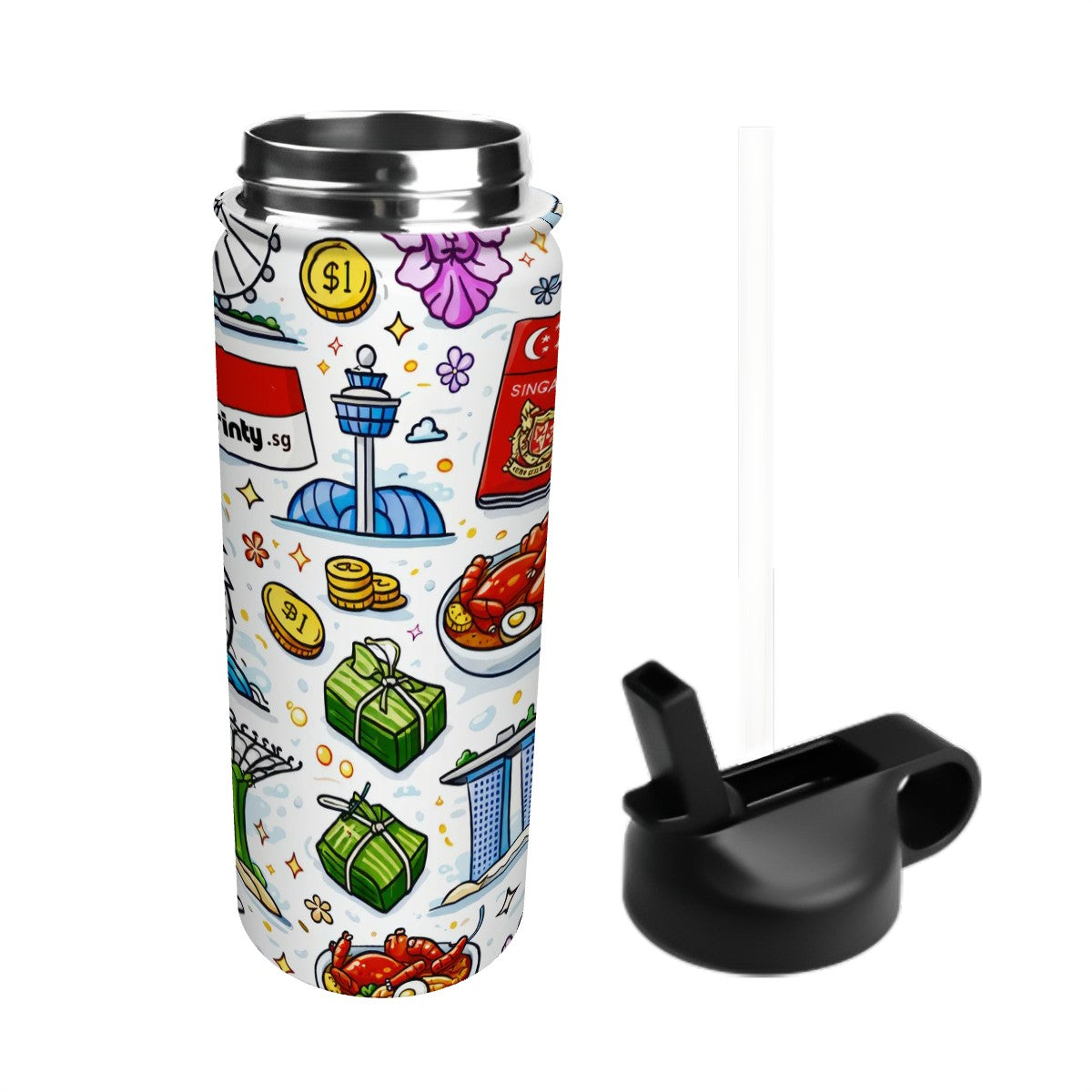 Custom Stainless Steel Vacuum Insulated Tumbler (18oz)