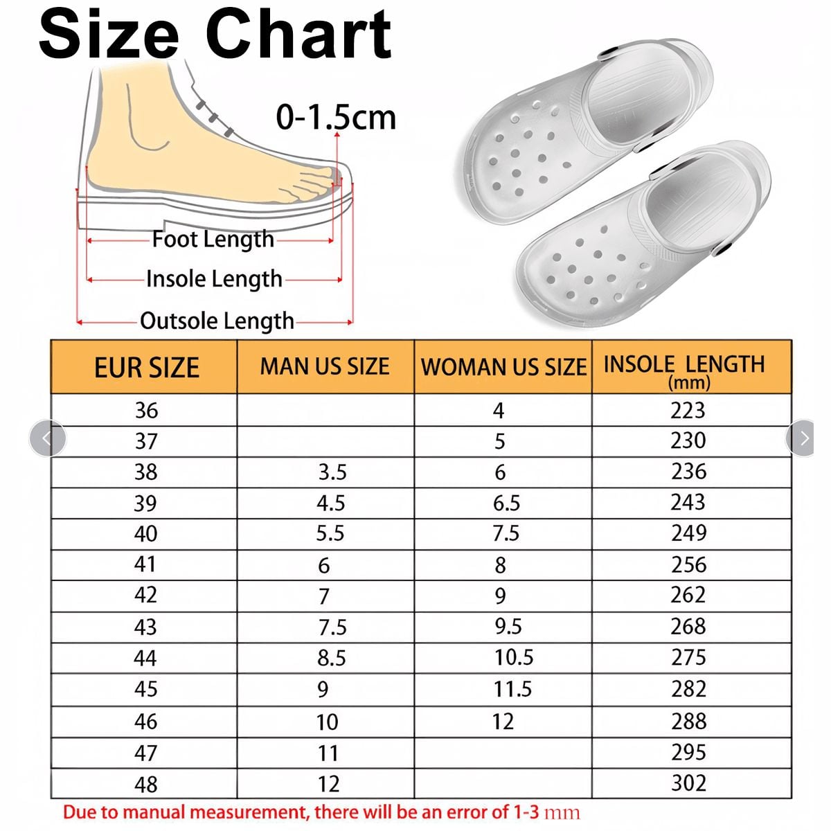 Custom Women's Classic EVA Clogs (AOP)