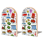 Custom Large Bookends