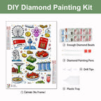Custom DIY Diamond Painting no Frame (2:3)