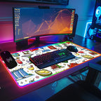 Custom Wireless Charging RGB Mouse Pad (8:3)