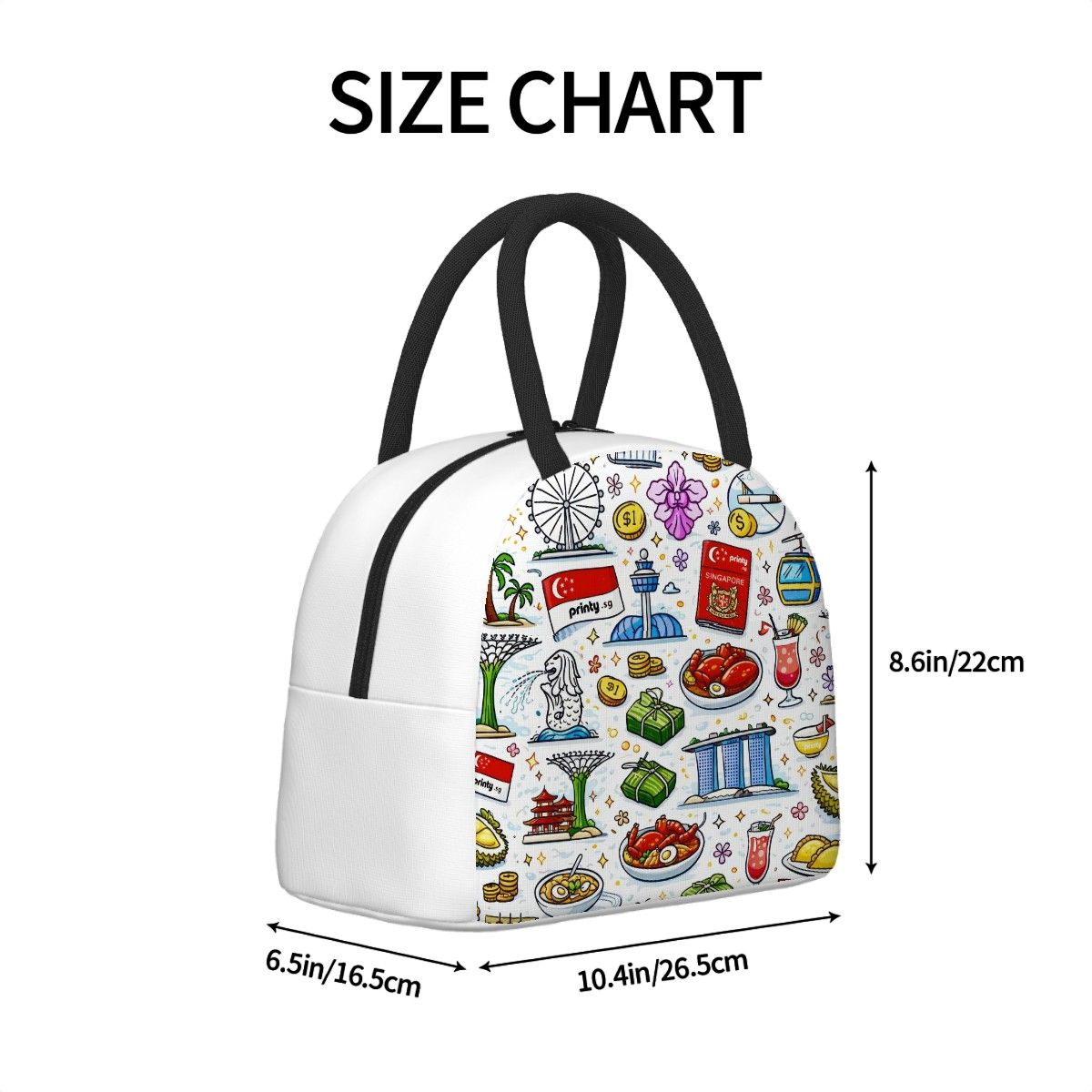 Custom Large Insulated Lunch Bag