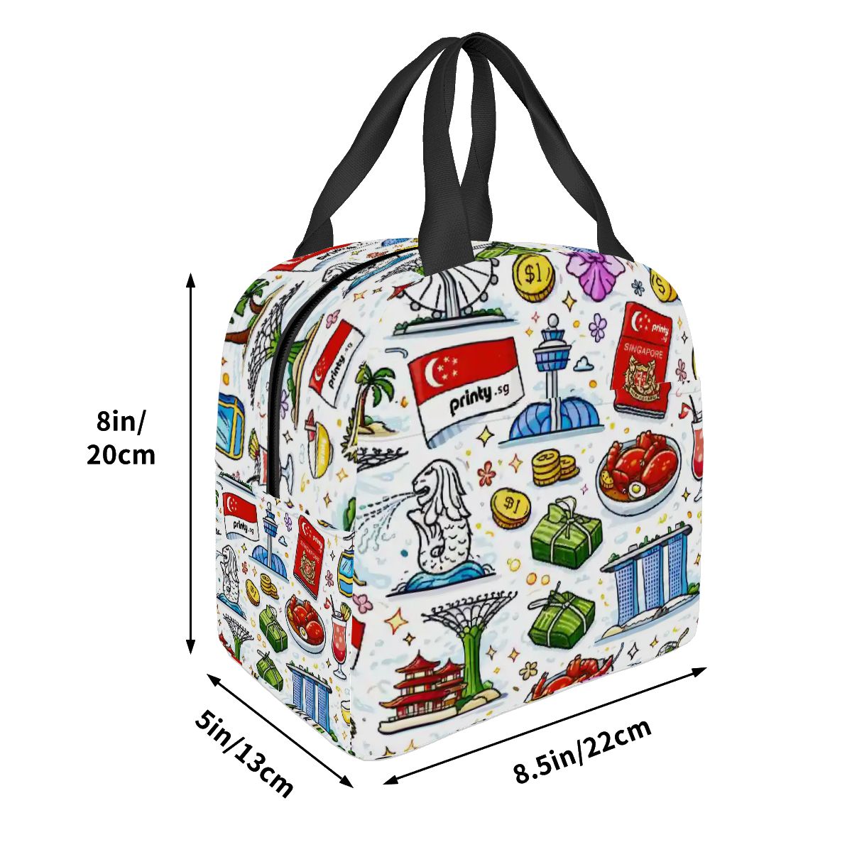 Custom Portable Foil Insulated Lunch Box