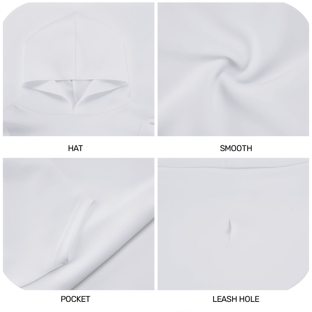 Custom Medium & Large Dog Hoodie Pet Clothes