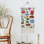 Custom Cotton and Linen Hanging Pictures