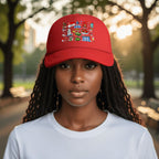 Custom Mesh Baseball Cap (Area Pattern)