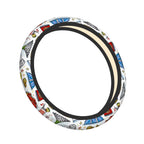 Custom Thickened Elastic Car Steering Wheel Cover