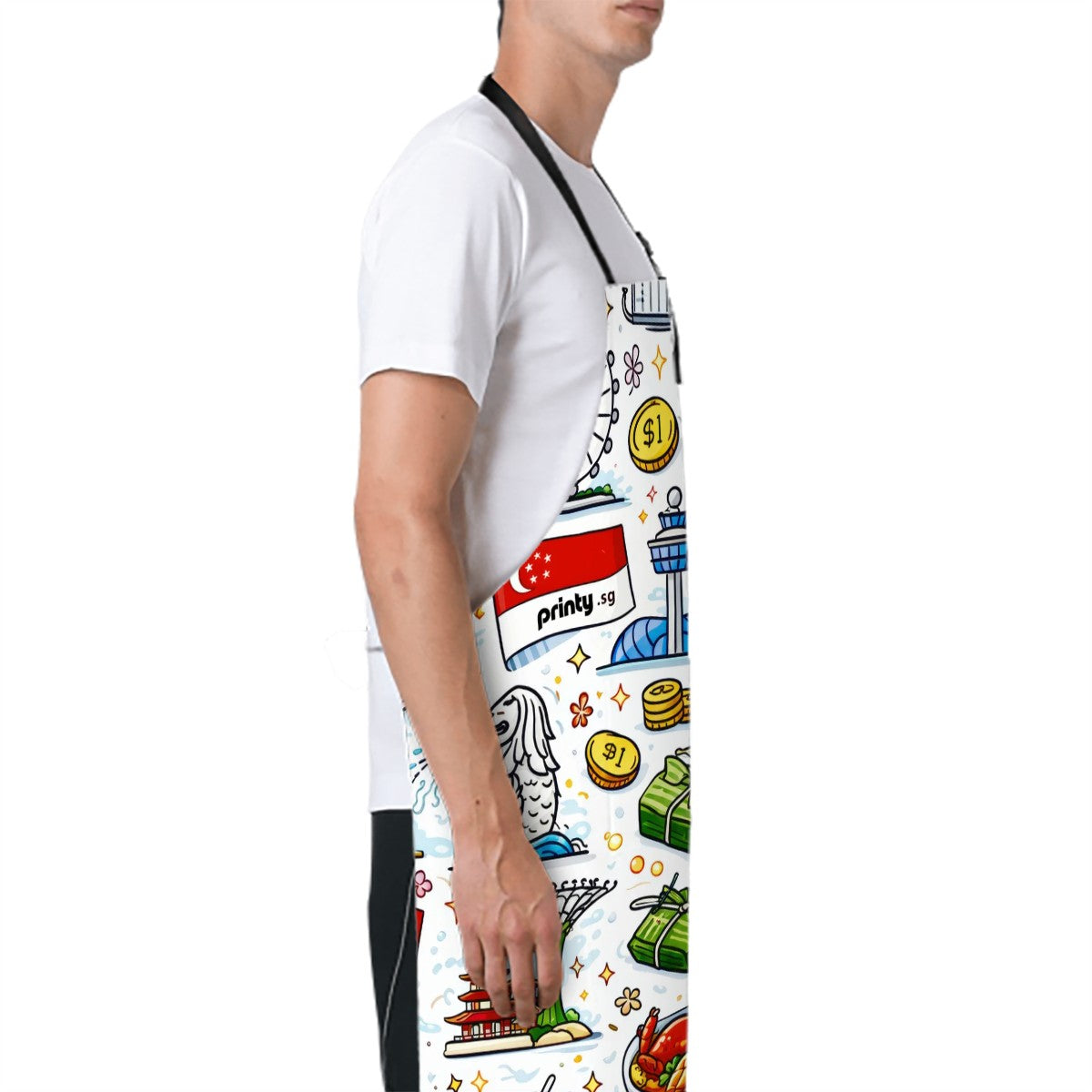 Custom Waterproof Apron with Pockets