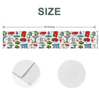 Custom Table Runner Placemat Set 9 Pieces