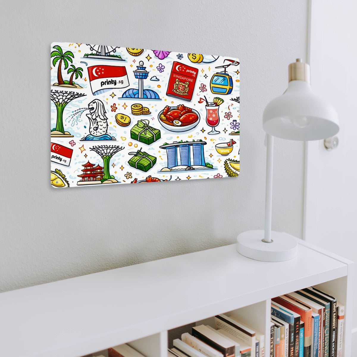 Custom Rectangular Tin Sign Metal Sign Decor 12"x8" (Horizontal)
