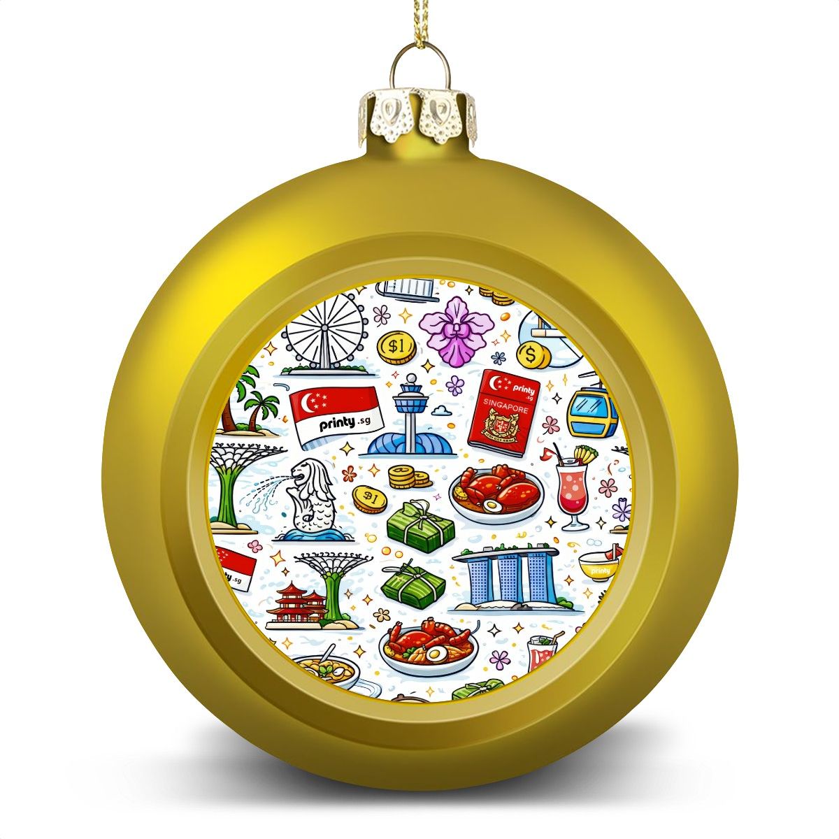 Custom Christmas Ball Ornaments