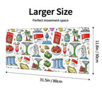 Custom Extra Large Rubber Mouse Pad 31.5"x11.8"