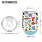 Custom Egg-Shaped Tumbler (12oz)