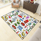 Custom Area Rug Floor Carpet (4:3)