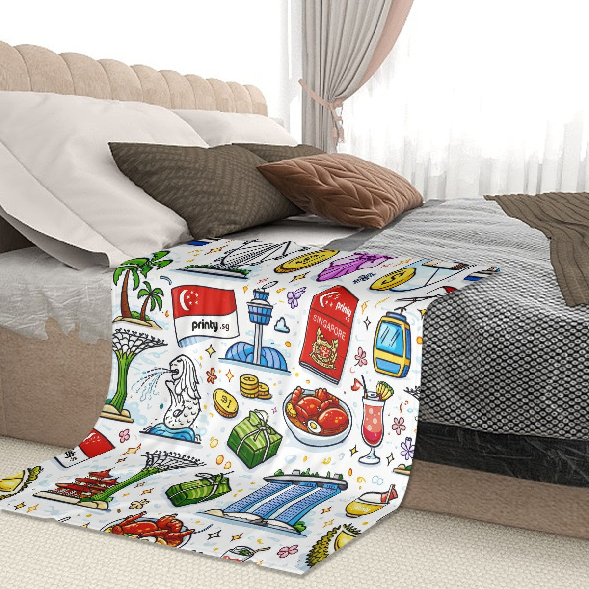 Custom Sofa Blanket