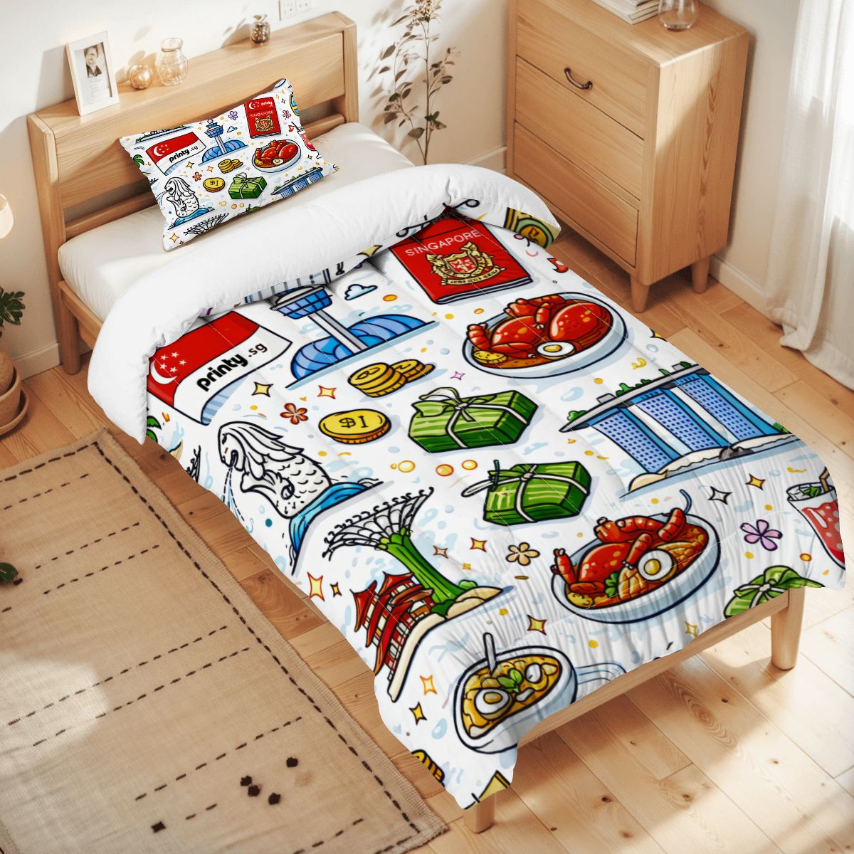 Custom Twin Comforter Set