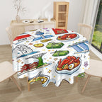 Custom Round Tablecloth