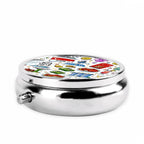 Custom Round Small Pill Box