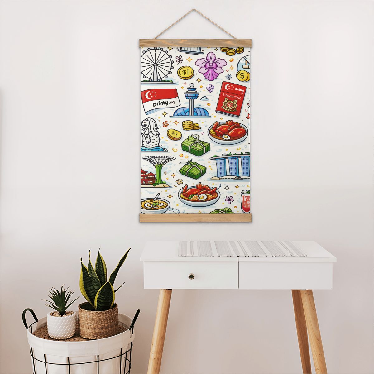 Custom Linen Canvas Wall Art