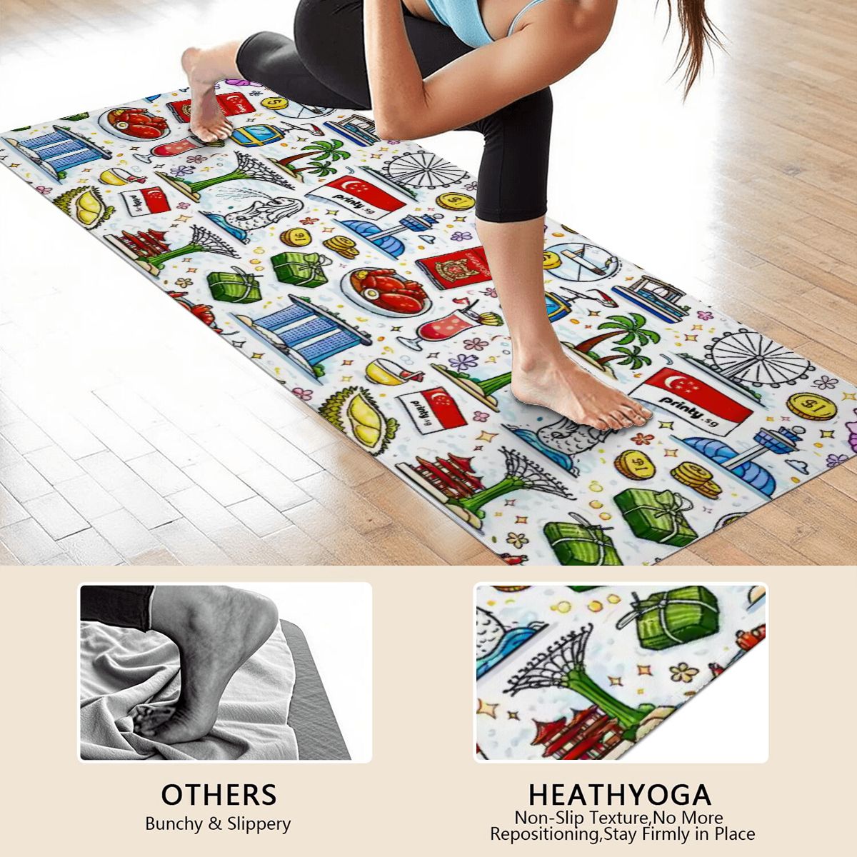 Custom Yoga Mat Cover
