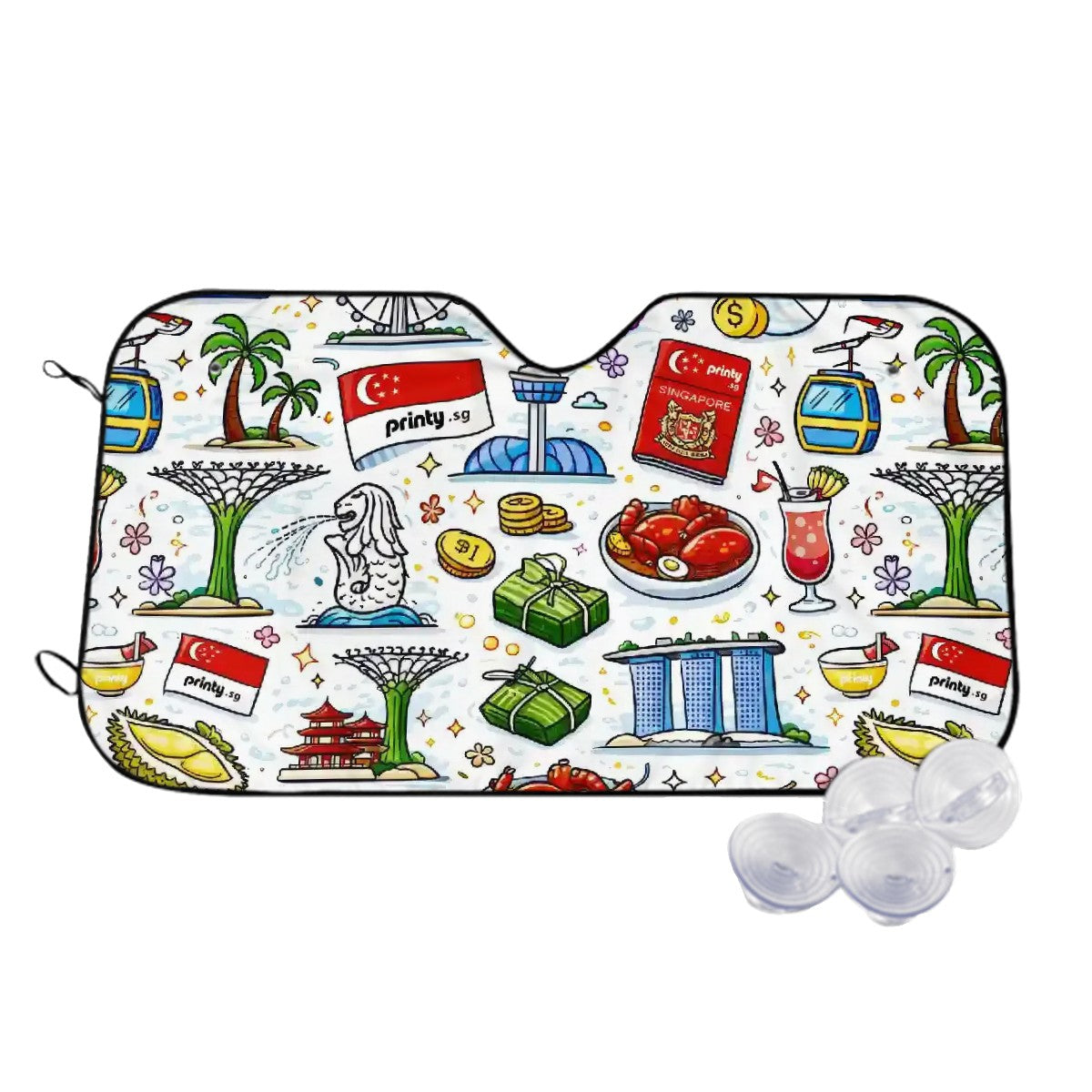 Custom Windshield Sun Shades for Car