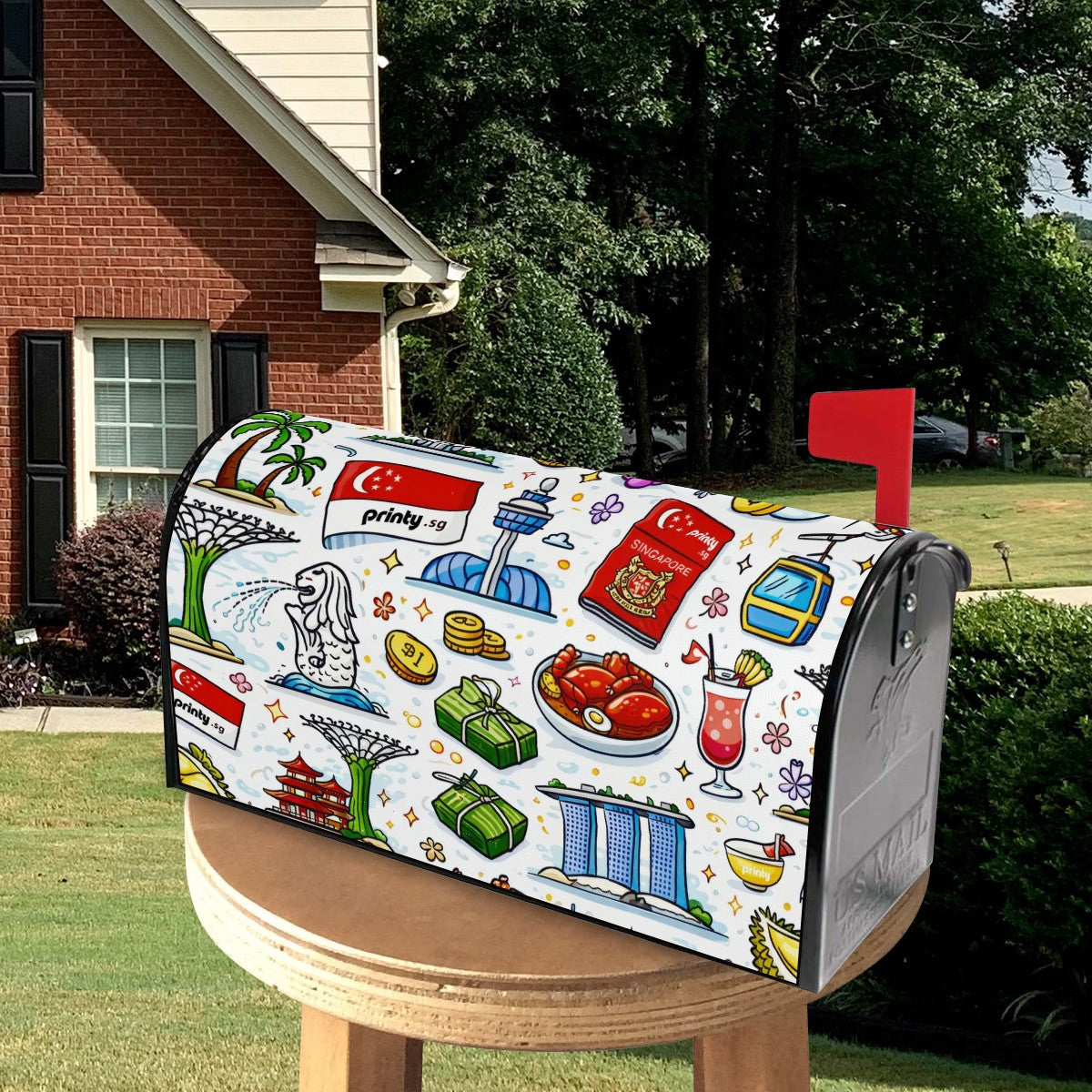 Custom Magnetic Mailbox Covers