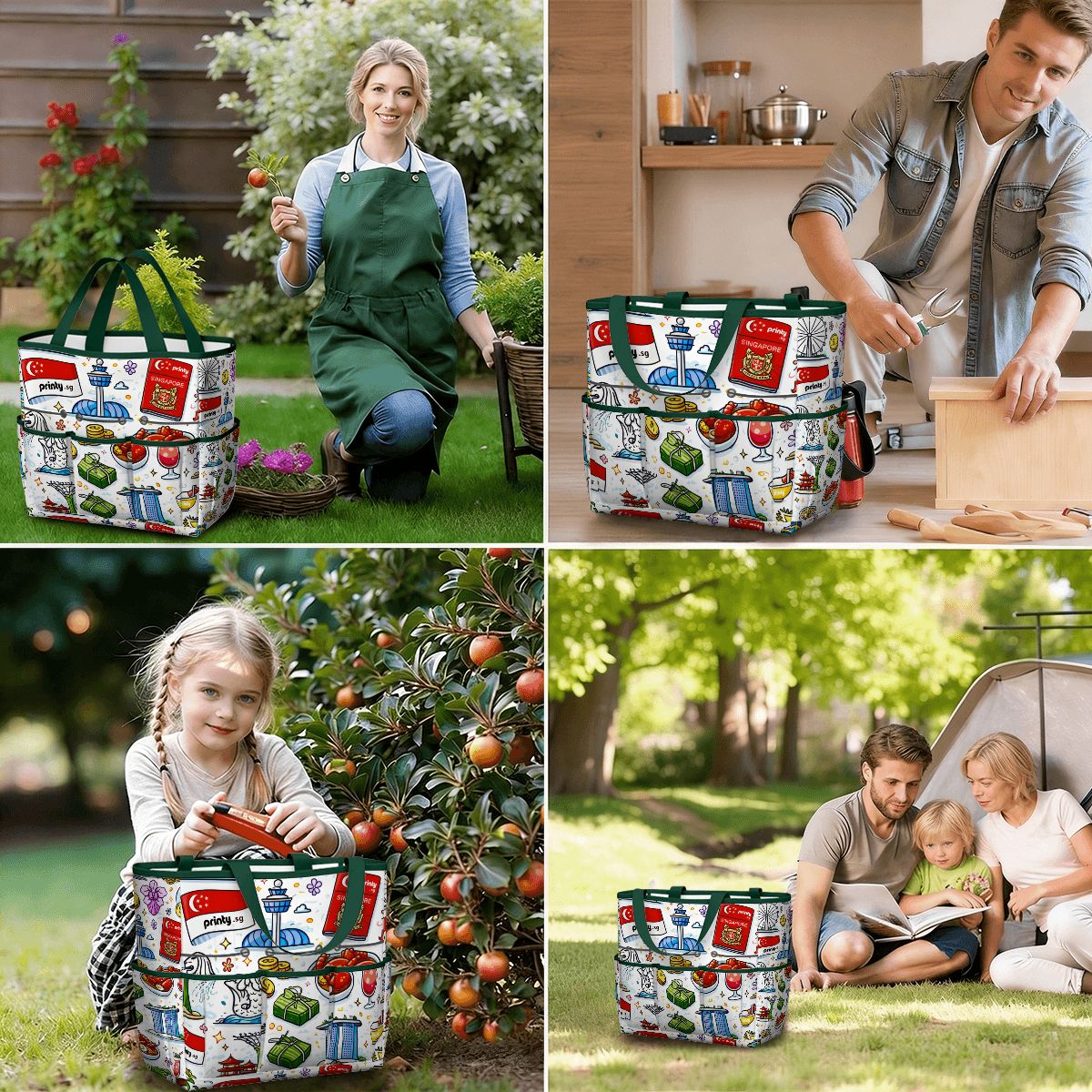 Custom Garden Tool Bag (Tools Not Included)