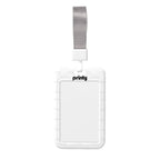 Custom Vertical ID Badge Holder (Same Front And Back)