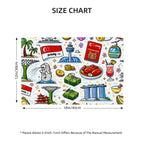 Custom Double Layer Imitation Linen Placemats