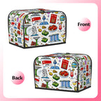 Custom 2 Slice Toaster Cover
