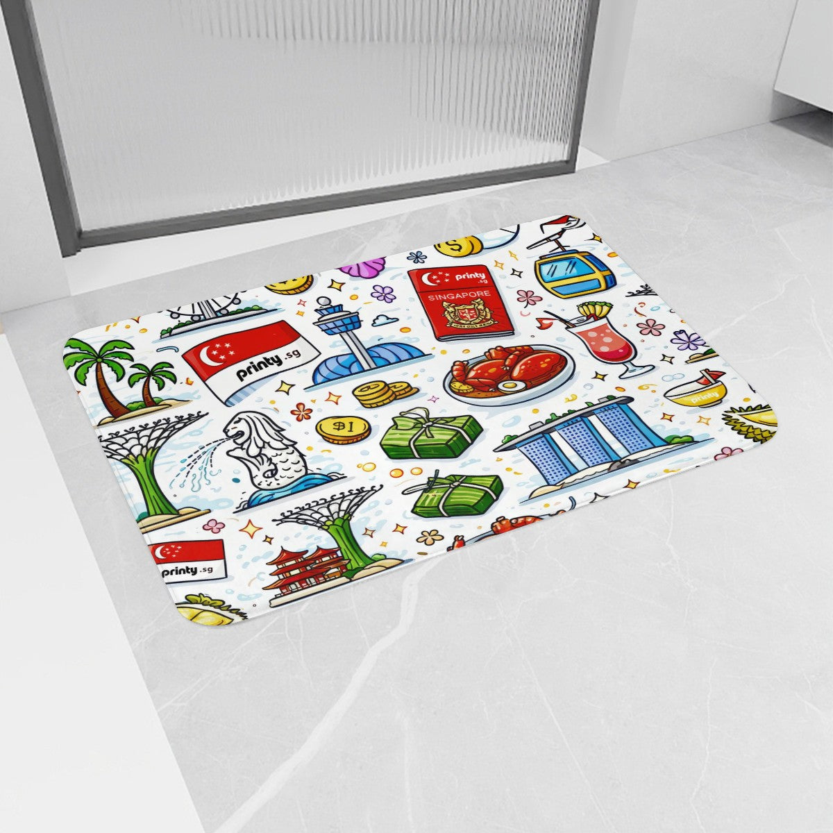 Custom Flannel Non Slip Area Rug (3:2)