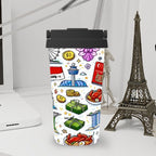 Custom Insulated Coffee Mug with Lid Drinkware (17oz)