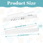 Custom 4 Mahjong Tile Pusher Racks with Bag