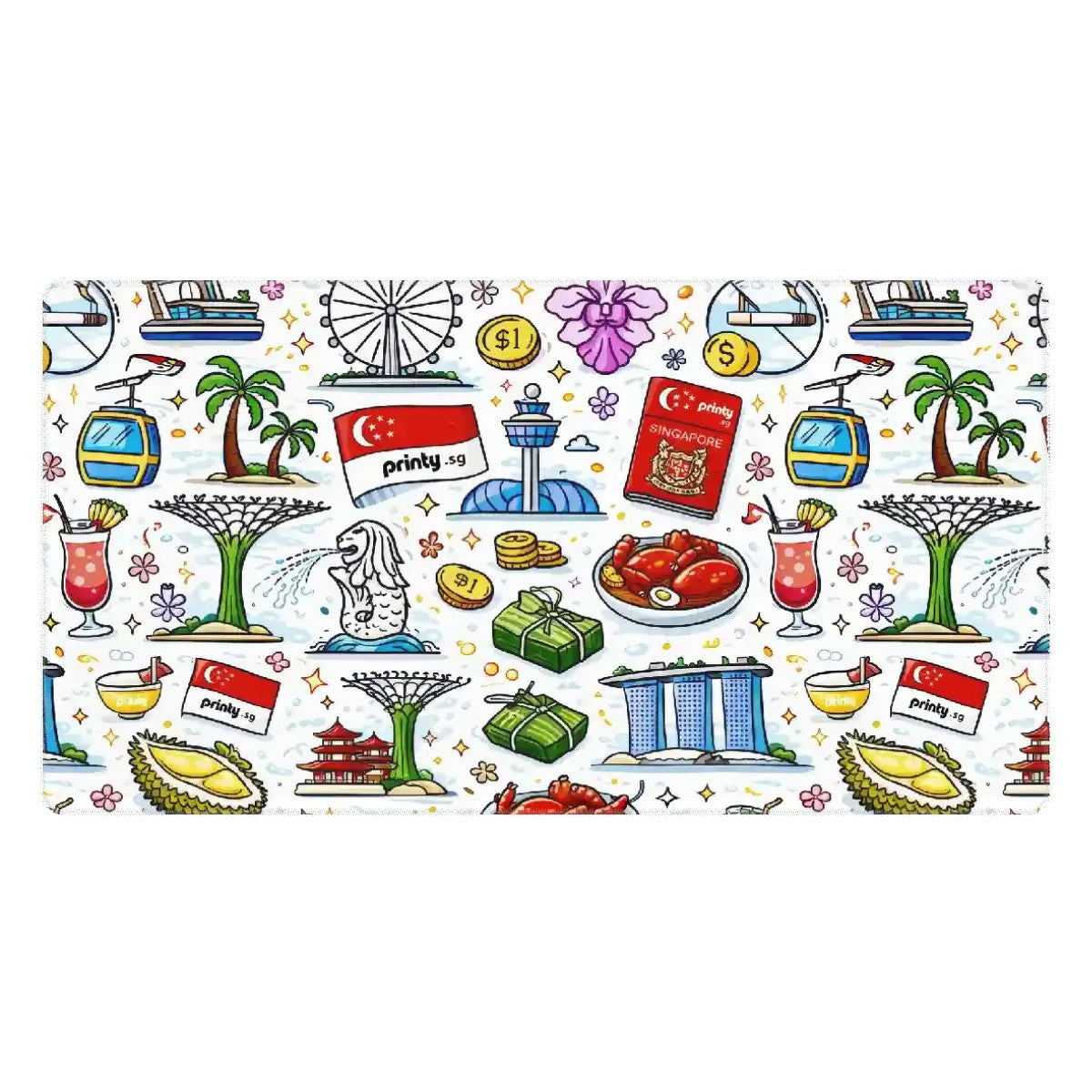 Custom Extra Large Rubber Mouse Pad 29.5"x15.7"