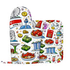 Custom Silicone Oven Mitts and Pot Holders Sets (Left)