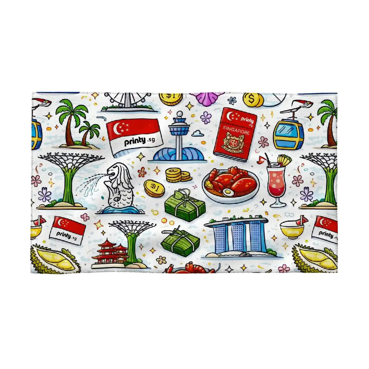 Custom Soft Washcloths (Horizontal)