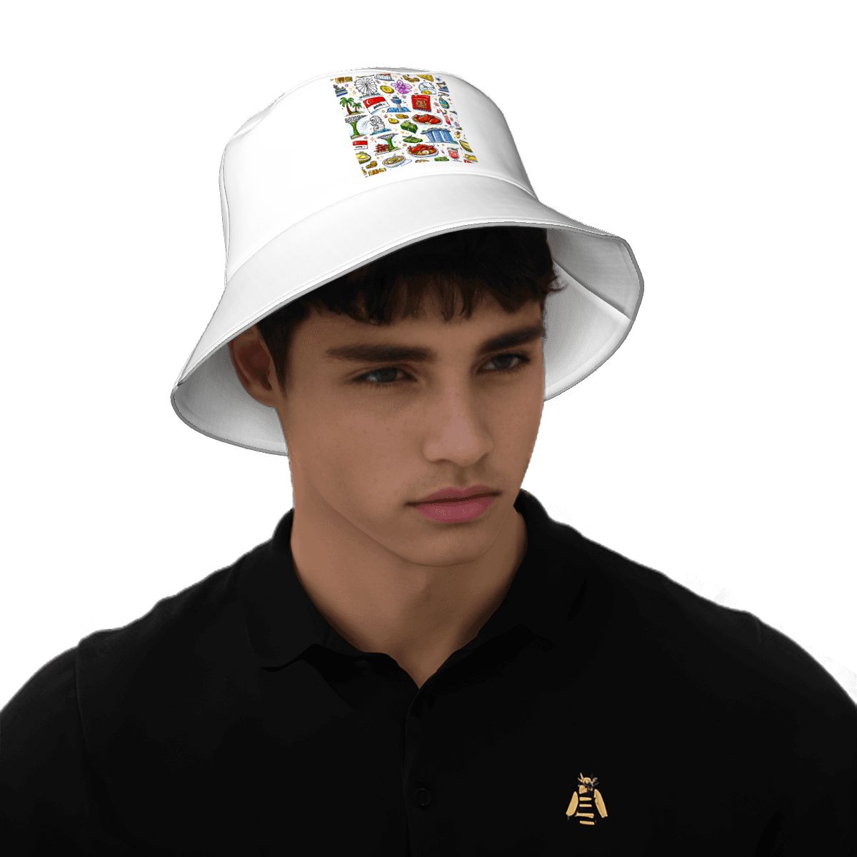 Custom Reflective Bucket Hat (Double-sided)