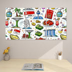 Custom 3 Panels Canvas Prints Wall Art (Set F)