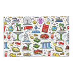 Custom Microfiber Absorbent Bath Towels (Horizontal)