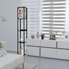 Custom Lampshade for Floor Lamp with Shelves