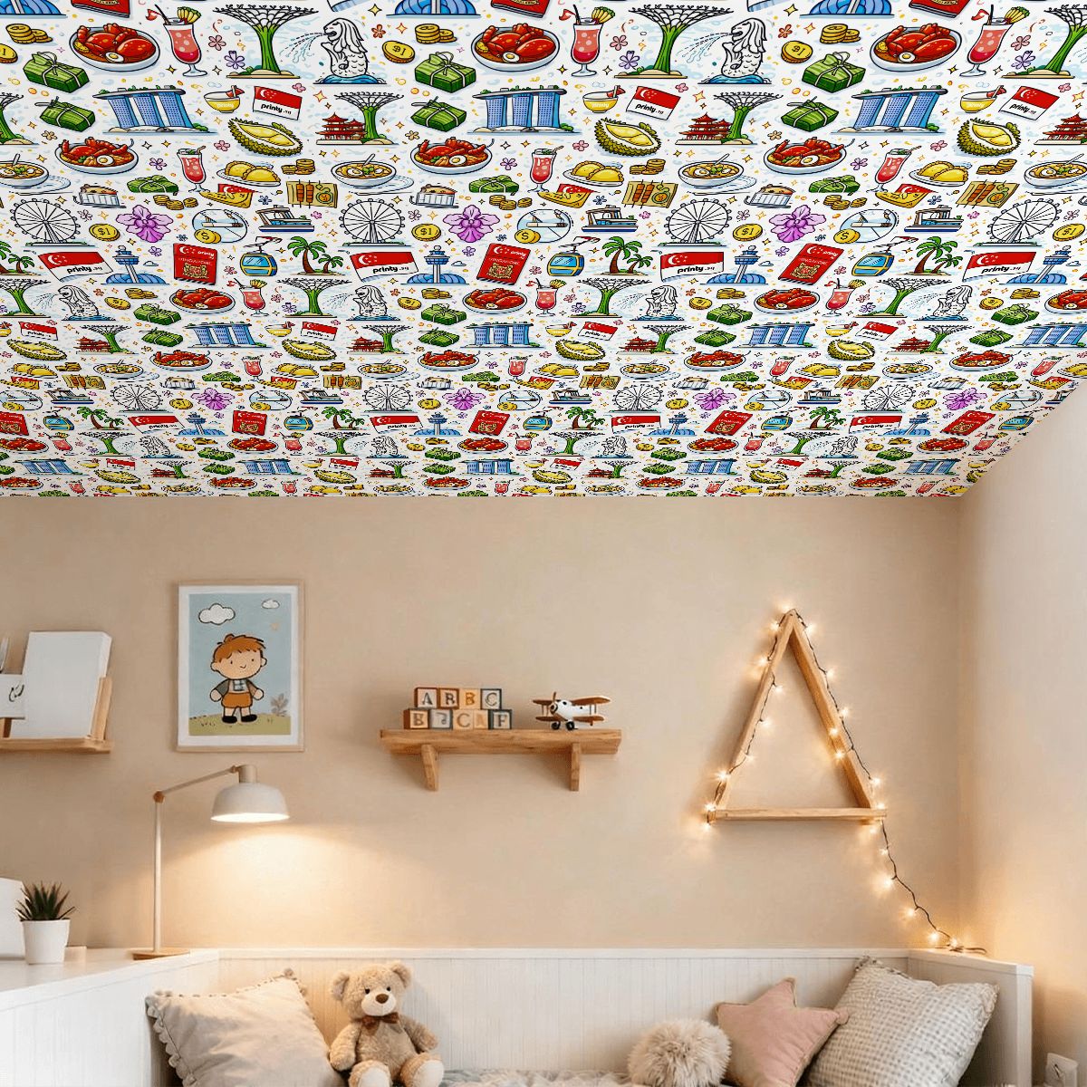 Custom 12-Piece Wall Panel
